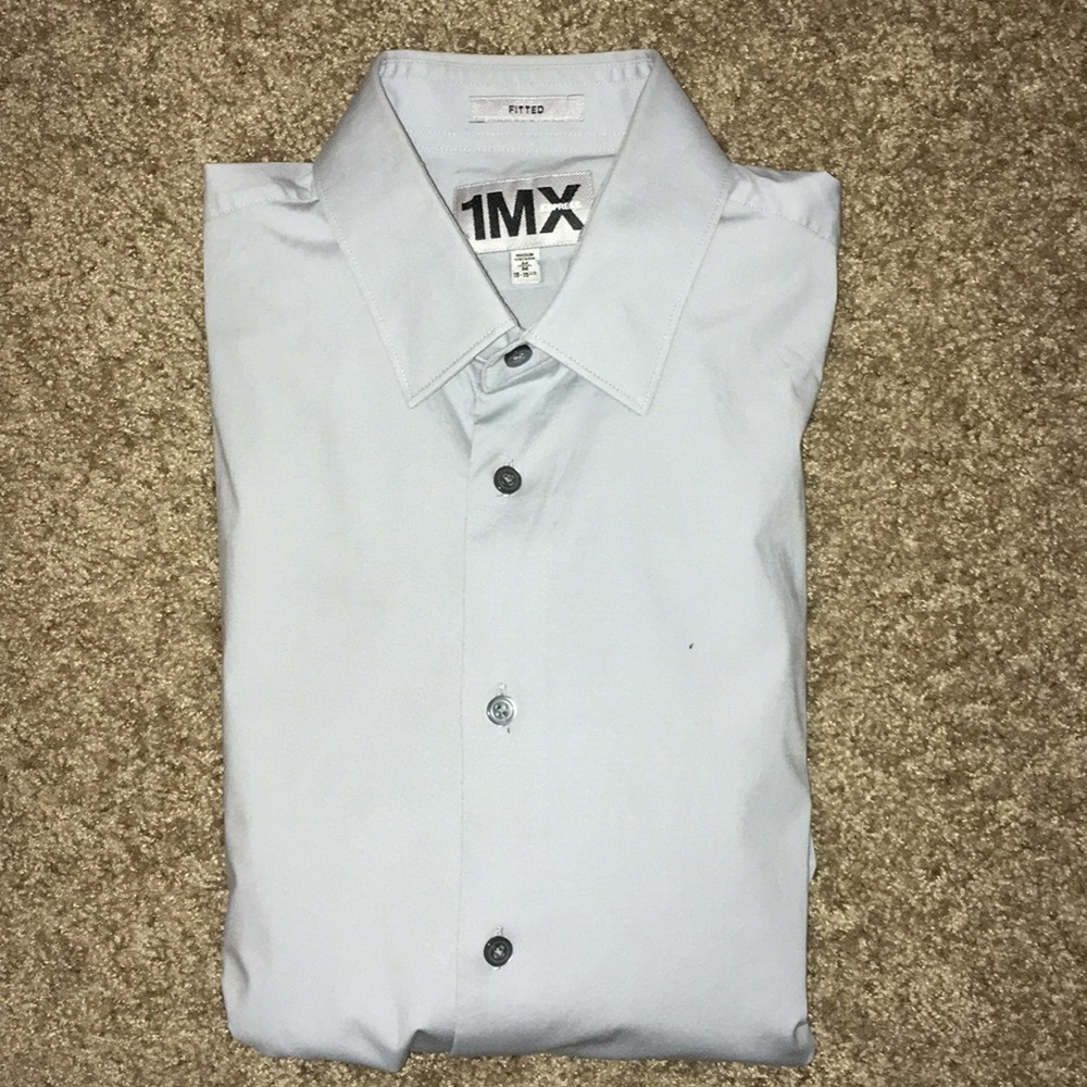 Express Fitted Dress Shirt
